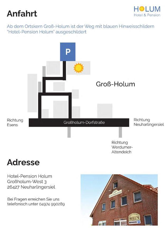 Garni Hotel-Pension Holum 뉴할링거지어 외부 사진